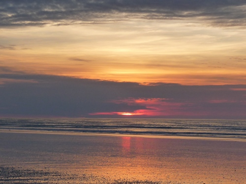 Sunset am Eighty Mile Beach